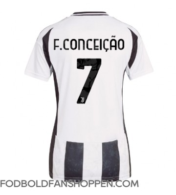 Juventus Francisco Conceicao #7 Hjemmebanetrøje Dame 2024-25 Kortærmet